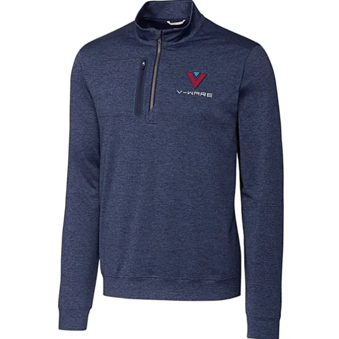 Cutter & Buck DryTec Stealth 1/2-Zip Pullover - Men's