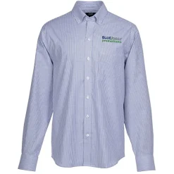 Cutter & Buck Epic Easy Care Stretch Oxford Stripe Shirt - Men's