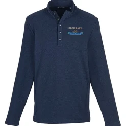 Cutter & Buck Hunt's Point Textured Fleece Snap Pullover - Men's