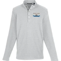 Cutter & Buck Hunt's Point Textured Fleece Snap Pullover - Men's