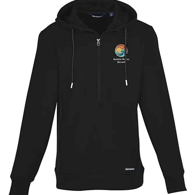 Cutter & Buck Roam 1/2-Zip Hooded Pullover