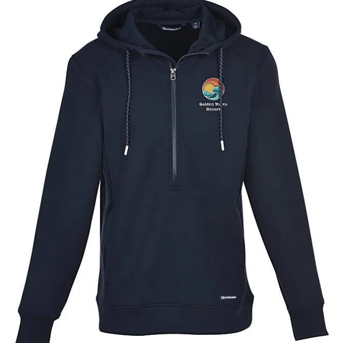 Cutter & Buck Roam 1/2-Zip Hooded Pullover