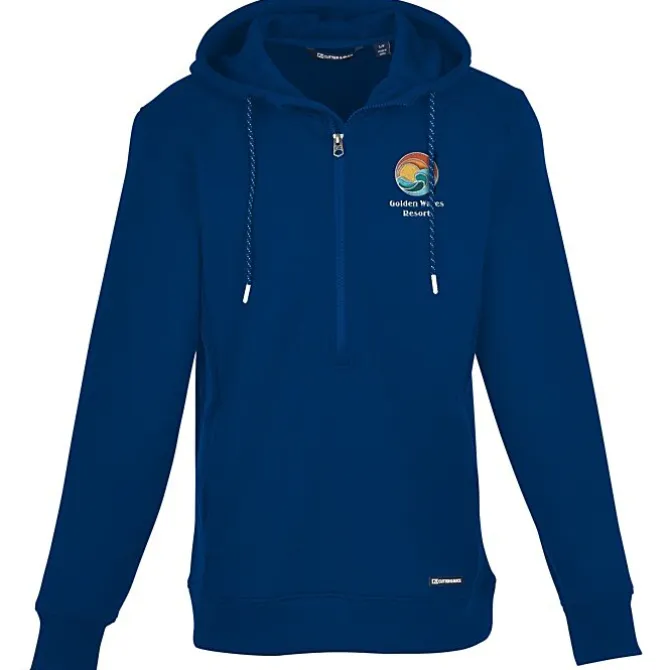 Cutter & Buck Roam 1/2-Zip Hooded Pullover