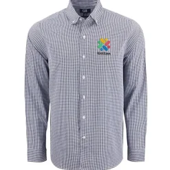 Cutter & Buck Skyline Gingham Dress Shirt - Men's