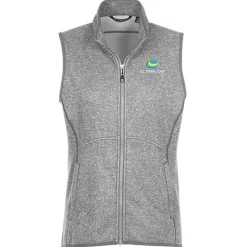 Cutter & Buck Sweater Knit Fleece Vest - Ladies'