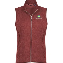 Cutter & Buck Sweater Knit Fleece Vest - Ladies'