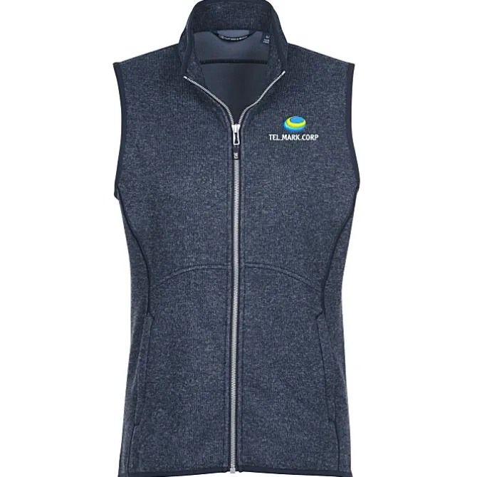 Cutter & Buck Sweater Knit Fleece Vest - Ladies'