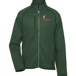 Cutter & Buck Sweater Knit Fleece Jacket - Men's
