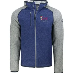 Cutter & Buck Sweater Knit Hooded Fleece Jacket - Men's
