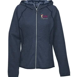 Cutter & Buck Sweater Knit Hooded Fleece Jacket - Ladies'