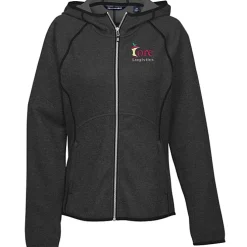 Cutter & Buck Sweater Knit Hooded Fleece Jacket - Ladies'