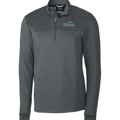 Cutter & Buck Traverse Stripe 1/2-Zip Pullover - Men's