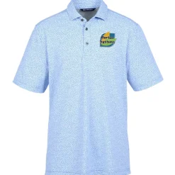 Cutter & Buck Virtue Pique Botanical Print Polo