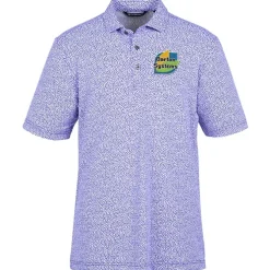 Cutter & Buck Virtue Pique Botanical Print Polo
