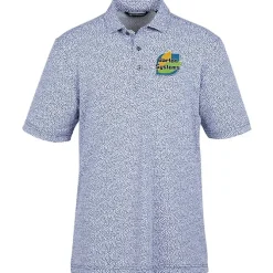 Cutter & Buck Virtue Pique Botanical Print Polo