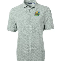 Cutter & Buck Virtue Pique Botanical Print Polo