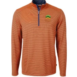 Cutter & Buck Virtue Pique Micro Stripe 1/4-Zip Pullover