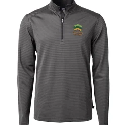 Cutter & Buck Virtue Pique Micro Stripe 1/4-Zip Pullover