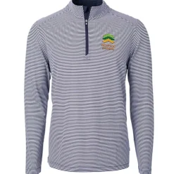 Cutter & Buck Virtue Pique Micro Stripe 1/4-Zip Pullover