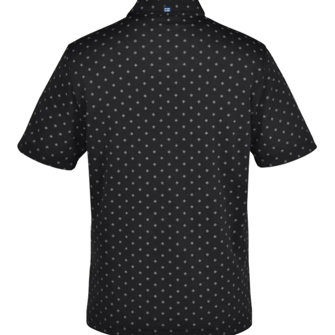 Cutter & Buck Virtue Pique Tile Print Polo