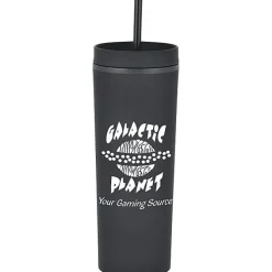 Dash Soft-Touch Acrylic Tumbler with Straw - 17 oz - 24 hr