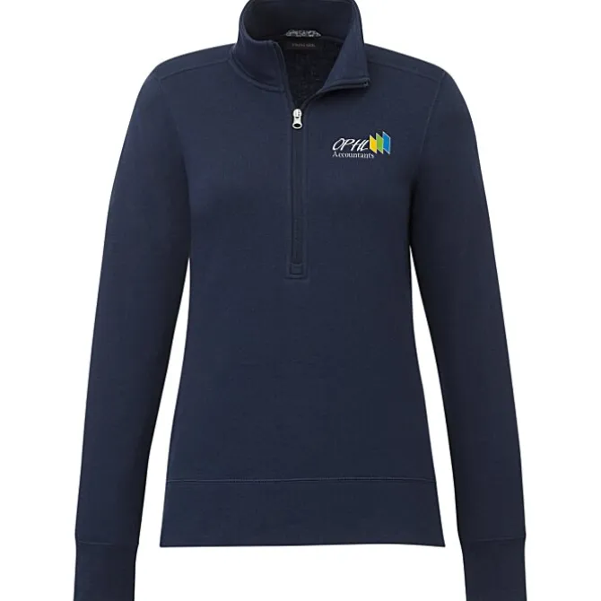Dayton 1/2-Zip Pullover Sweatshirt - Ladies' - 24 hr