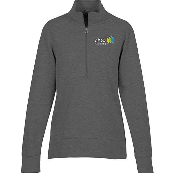 Dayton 1/2-Zip Pullover Sweatshirt - Ladies' - 24 hr