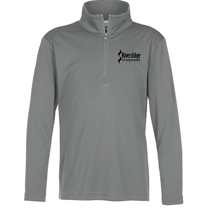 Defender Performance 1/4-Zip Pullover - Youth - Screen