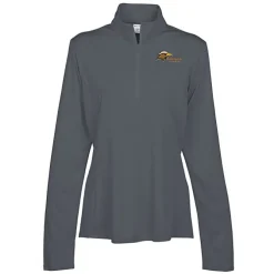 Defender Performance 1/4-Zip Pullover - Ladies' - Embroidered - 24 hr