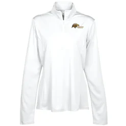 Defender Performance 1/4-Zip Pullover - Ladies' - Embroidered - 24 hr