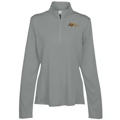 Defender Performance 1/4-Zip Pullover - Ladies' - Embroidered - 24 hr