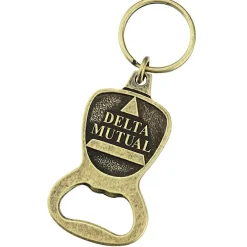 Delton Bottle Opener Keychain - Shield