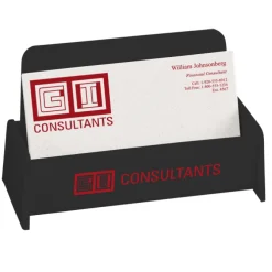 Desktop Business Card Holder - Opaque - 24 hr