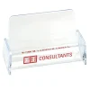 Desktop Business Card Holder - Clear - 24 hr