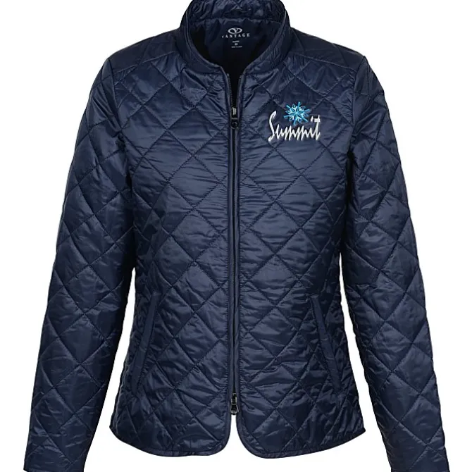Diamond Quilted Jacket - Ladies'