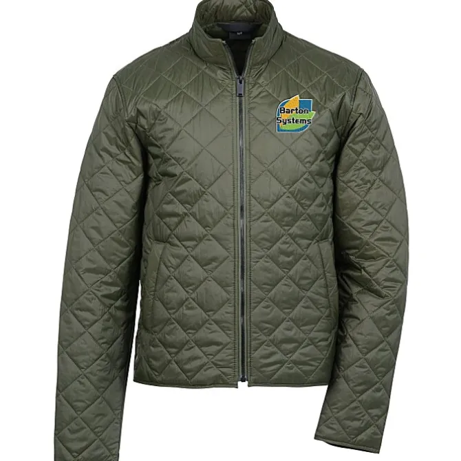 Diamond Quilted Puffer Jacket - Men's
