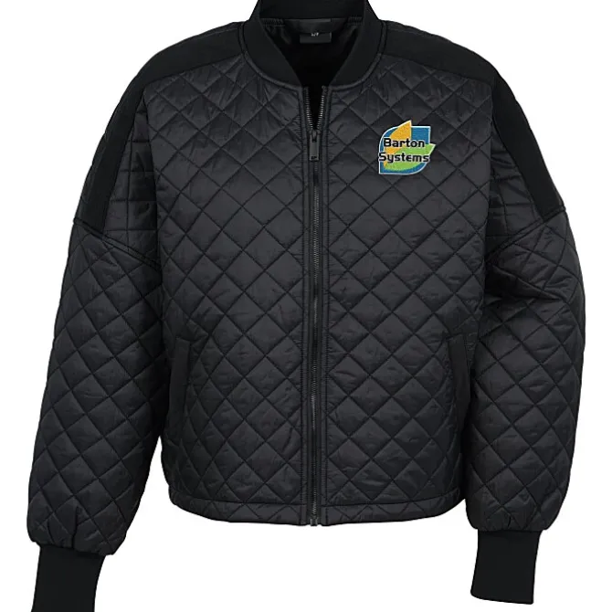 Diamond Quilted Puffer Jacket - Ladies'