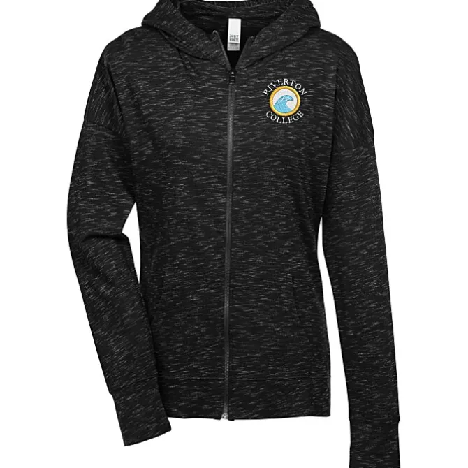 District Award Full-Zip Hoodie - Ladies' - Embroidered