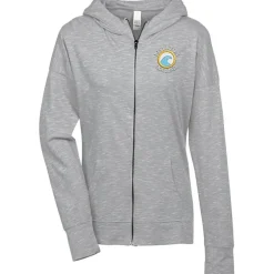 District Award Full-Zip Hoodie - Ladies' - Screen