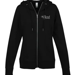 District Lightweight French Terry Full-Zip Hoodie - Ladies'