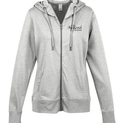 District Lightweight French Terry Full-Zip Hoodie - Ladies'