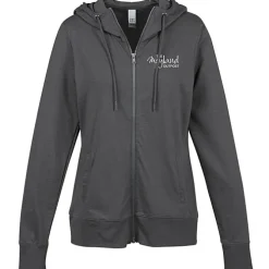 District Lightweight French Terry Full-Zip Hoodie - Ladies'