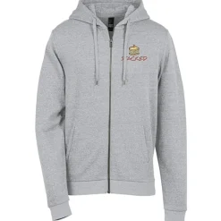 District Perfect Tri Iconic Fleece Full-Zip Hoodie - Men's - Embroidered