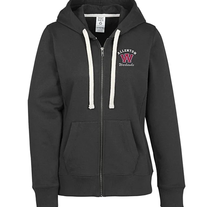 District Recycled Full-Zip Hoodie - Ladies' - Embroidered