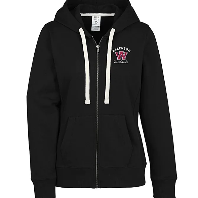 District Recycled Full-Zip Hoodie - Ladies' - Embroidered