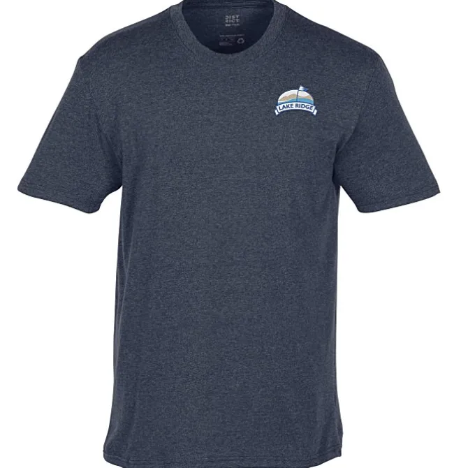 District Recycled T-Shirt - Men's - Embroidered