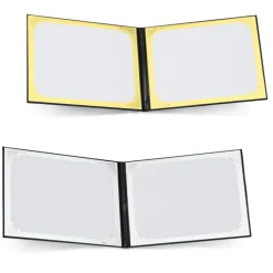 Double Award Folder - Foil Corners