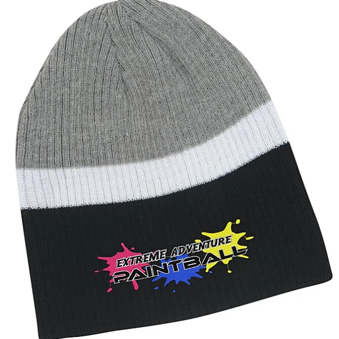 Double Knit Cable Rib Beanie