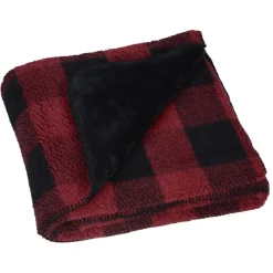 Double Sided Sherpa Plush Blanket