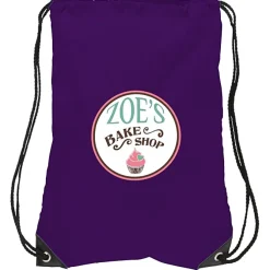 Drawstring Sportpack - 18 inches x 14 inches - Full Color